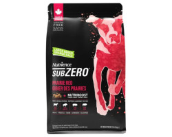 Nourriture Sans Grains pour Chiens de Grande Race, Gibier des Prairies, 10 kg – Nutrience SubZero