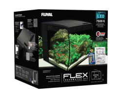 Aquarium équipé Flex Fluval, 34 L (9 gal US) – Noir