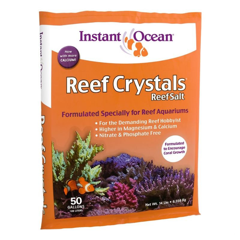 Instant Ocean Sel Marin pour Récif de Corail 50 Gallons