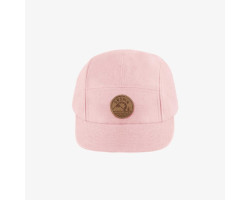Pink cap with flat visor in...