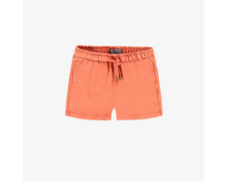 Orange relaxed-fit shorts...