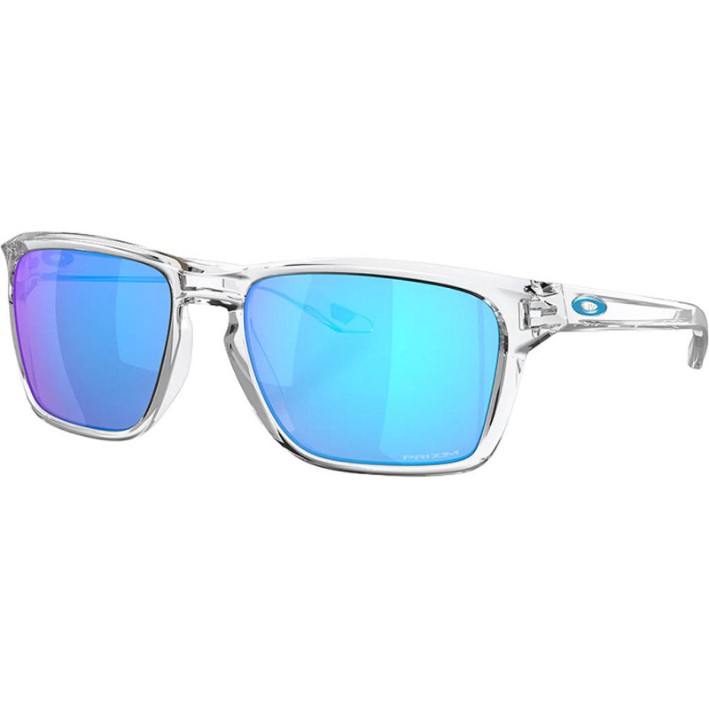 Oakley Lunettes de soleil Sylas XL - Polished Clear - Lentilles Prizm Sapphire Iridium