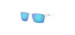 Sylas Sunglasses - Polished Clear - Prizm Sapphire Iridium Lenses - Men's