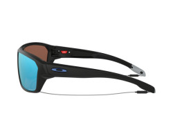 Split Shot Sunglasses - Matte Black - Prizm Deep Water Polarized Lenses - Men's