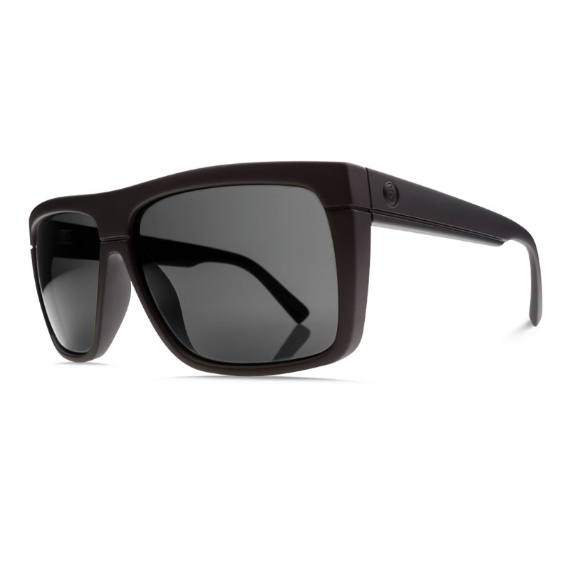 Black Top Sunglasses - Matte Black - OHM Gray Polarized Lens