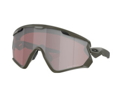 Oakley Lunettes de soleil Wind Jacket 2.0 - Matte Olive - Lentille Prizm Snow Black Iridium