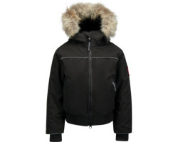 Canada Goose Blouson aviateur Grizzly Heritage avec fourrure - Enfant