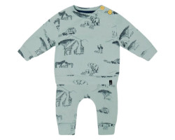 Organic cotton top and pants set - Baby Boy