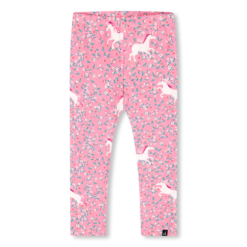 Unicorn Print Leggings, 3-6 years