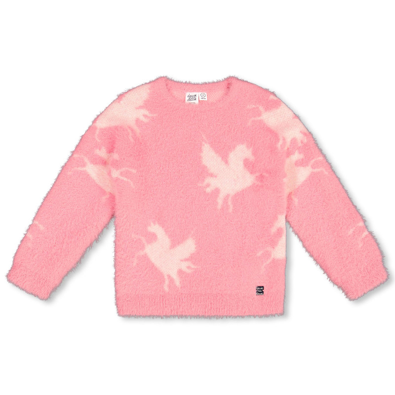 Deux par Deux Gilet Tricot Licorne 3-6ans