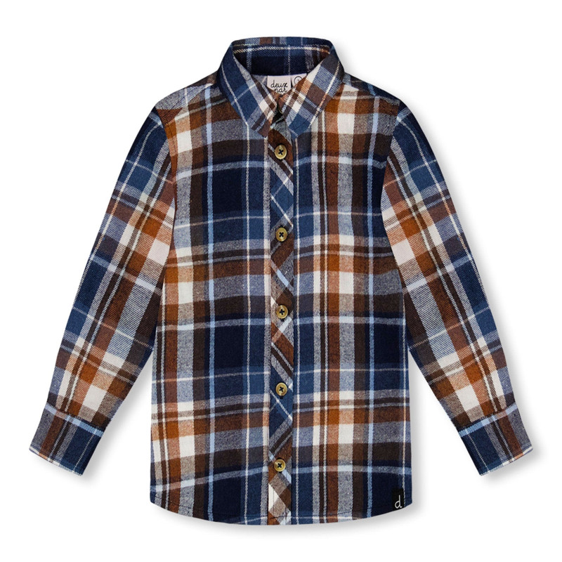 Forest Check Shirt, 3-6 years