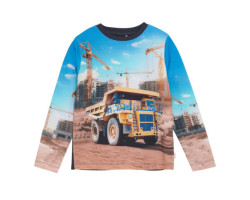 Minymo Tshirt Camion Construction 3-8ans