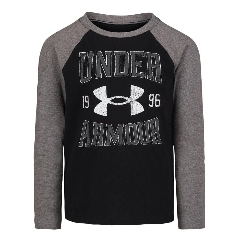 Under Armour T-Shirt Wordmark Raglan 4-7ans