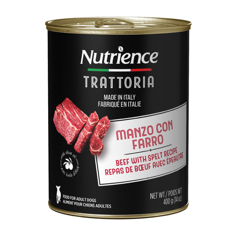 Nutrience Repas Trattoria de bœuf avec épeautre po…