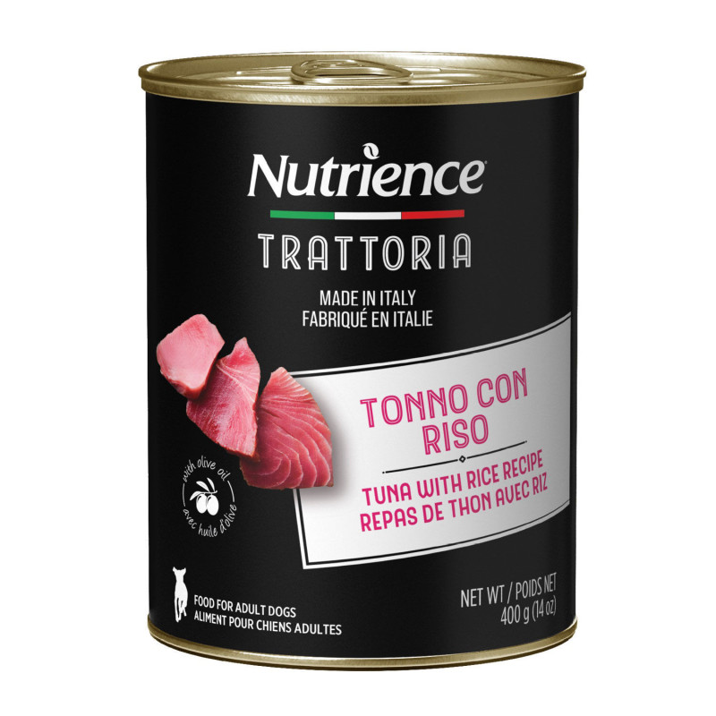 Trattoria meal of tuna with rice for…