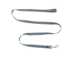 5-in-1 navy striped leash for dogs…