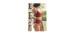 Everyday Sunday Culotte de maillot de bain à taille haute - TIBETAN RED