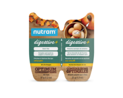 Nutram – Conserve Digestive+ poulet, saumon et citrouille pour chat