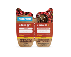 Nutram – Conserve Urinaire+ poulet et saumon pour chat
