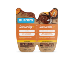 Nutram – Conserve Immunité+ poulet, saumon et citrouille pour chat