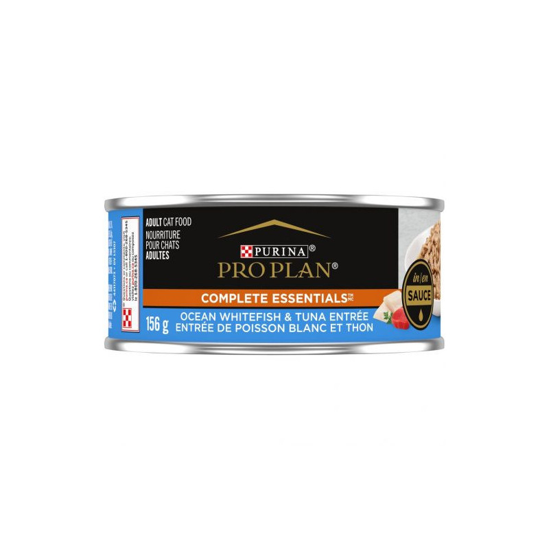 PROPLAN – Conserve Entrée de poisson blanc et thon pour chat