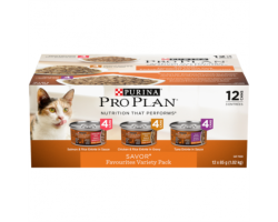 PROPLAN- Assorti de conserves des saveurs favorites pour chat
