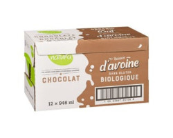 Natur-a / 12x946 ml Boisson avoine enrichie biologique - Chocolat  (emballage 12 unités)