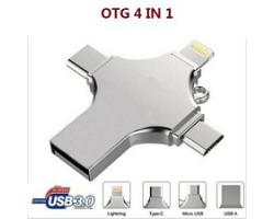 1TB 4-IN-1 Flash Memory USB-A-C-Micro-USB and Apple Lightning