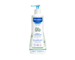 MUSTELA Gel lavant doux à l'avocat bio, 500 ml