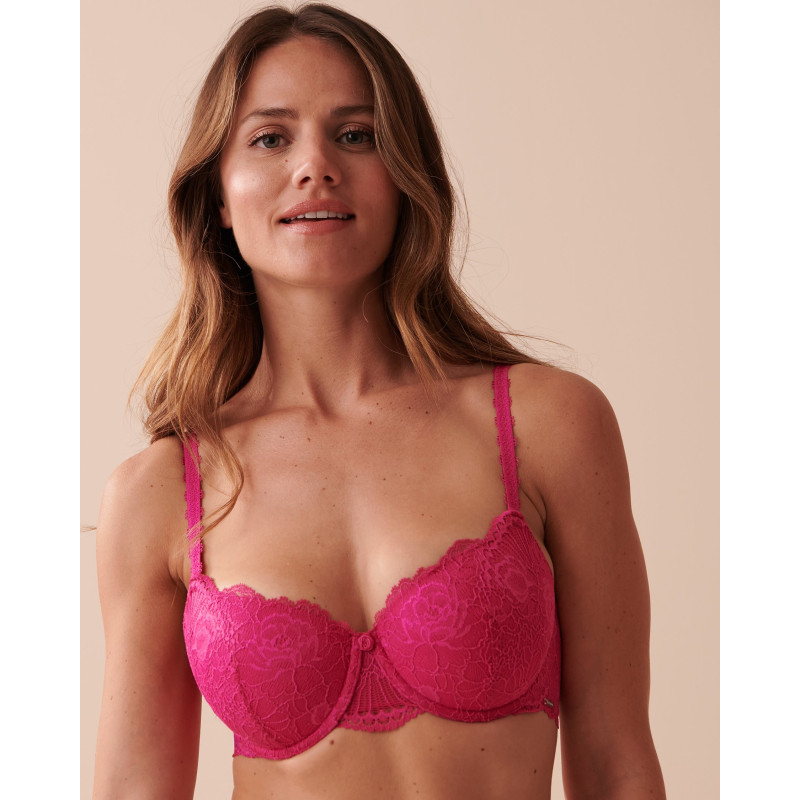 Soutien-gorge doublure légère demi-buste flexible balconnet