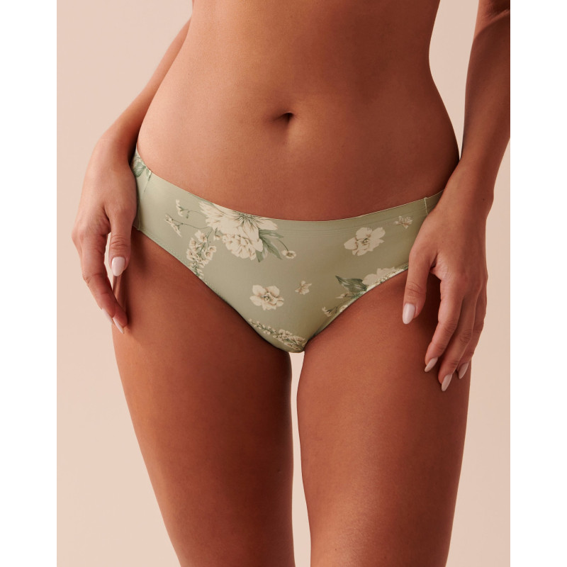 Culotte bikini microfibre dos lisse