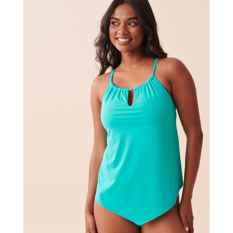 Haut tankini encolure haute BLUE WAVE