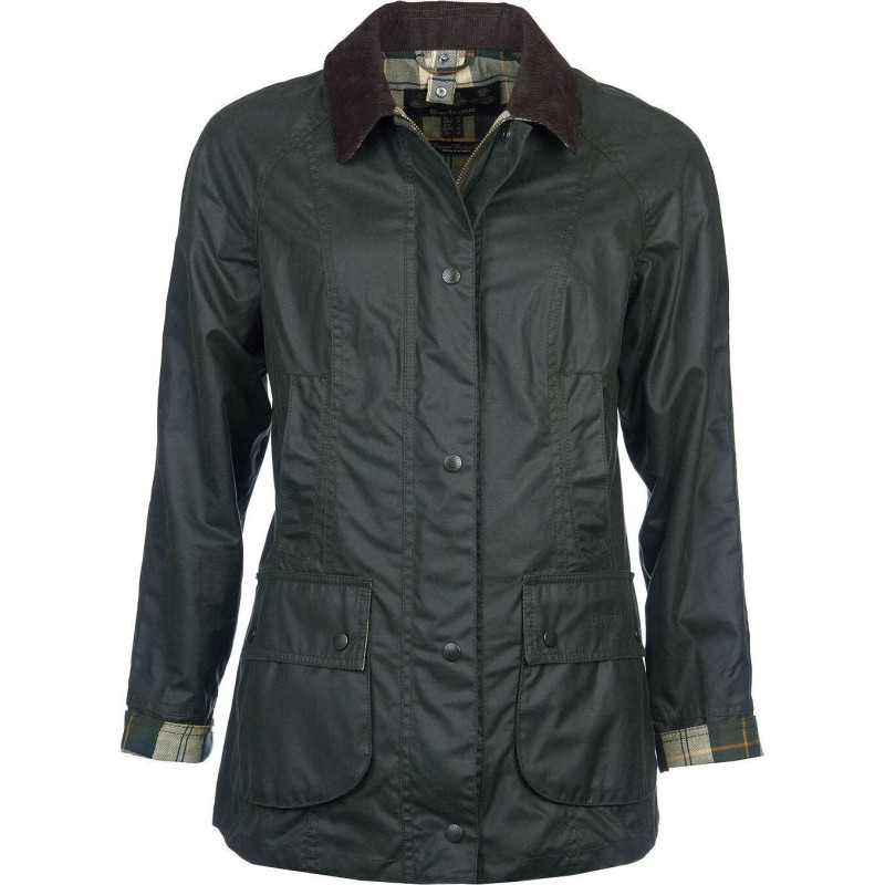 Barbour Manteau ciré Beadnell - Femme