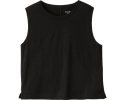 Merino cropped tank top - Women's