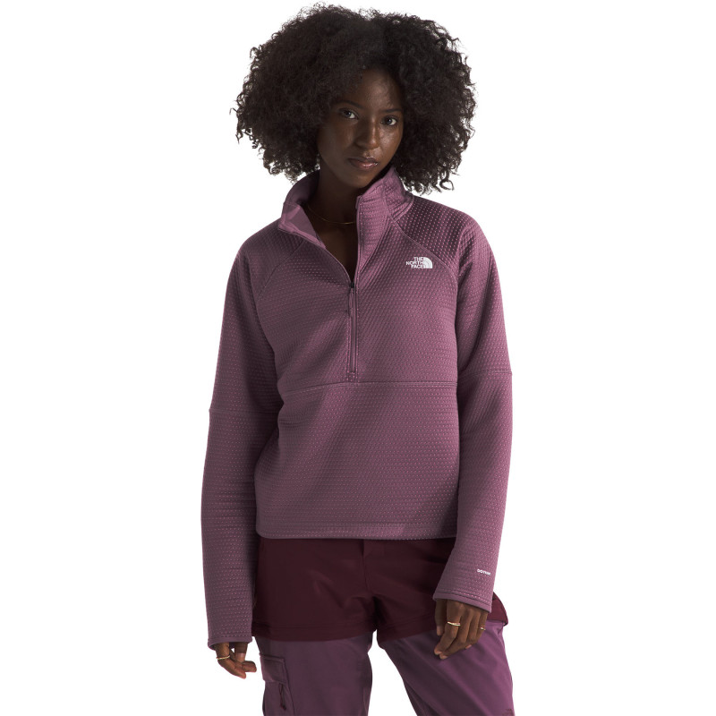 The North Face Chandail thermique en molleton à glissière ¼ DotKnit - Femme