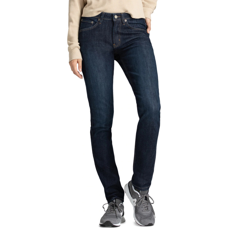 Slim Straight Jeans in Performance Denim - Women's