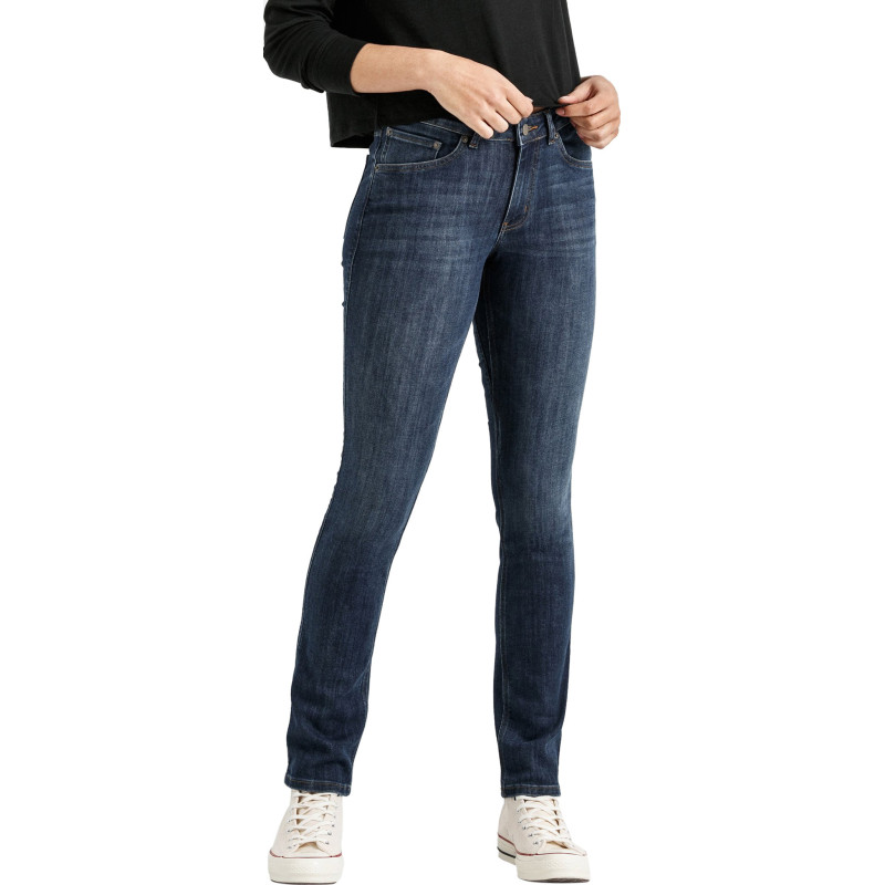 Slim Straight Jeans in Performance Denim - Women's