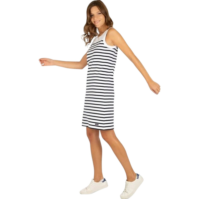 Belle-Ile thick cotton tank dress - Women's