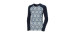 Helly Hansen T-shirt graphique mi-épais en laine mérinos de Lifa - Femme