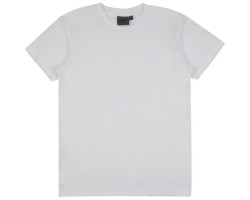 Naked & Famous T-shirt Tubulaire - Ring-Spun Cotton - Blanc - Homme