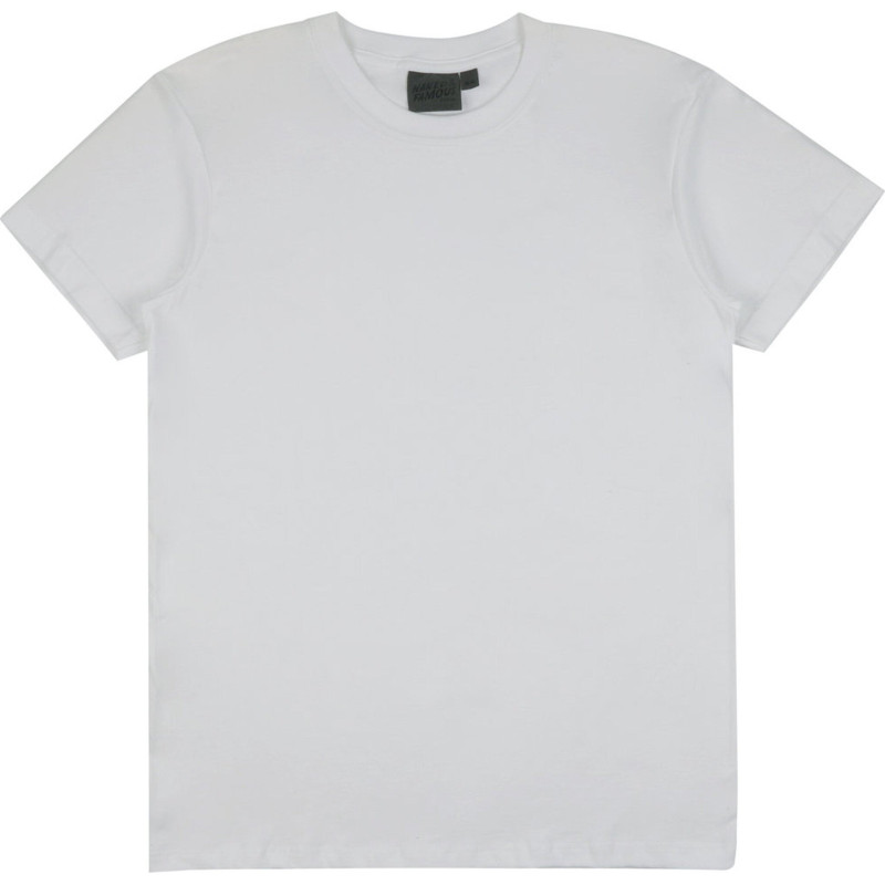 Tubular T-shirt - Ring-Spun Cotton - White - Men