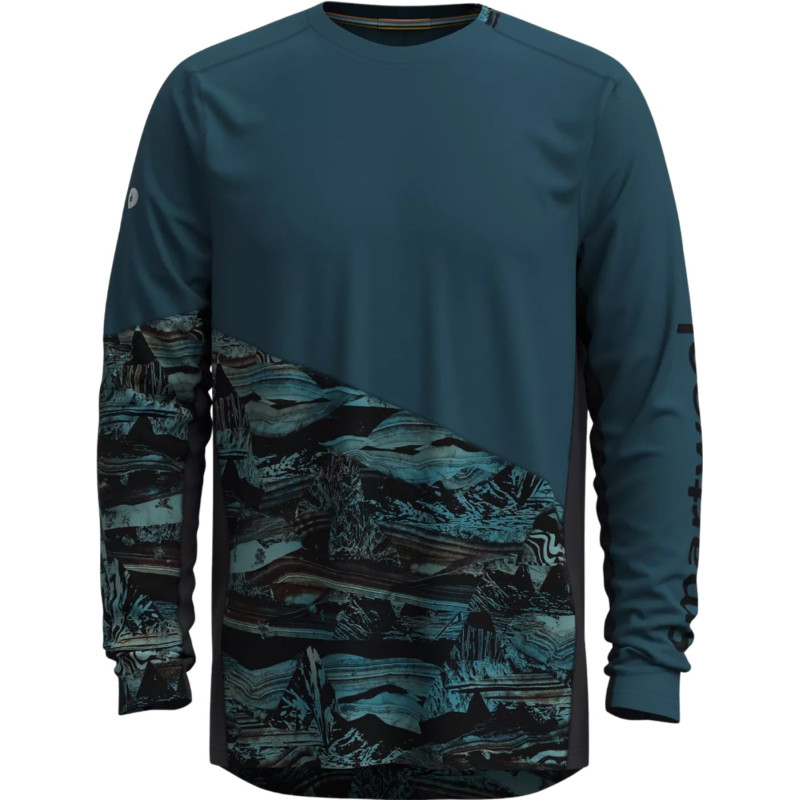 Long-sleeved mountain bike jersey - Men's