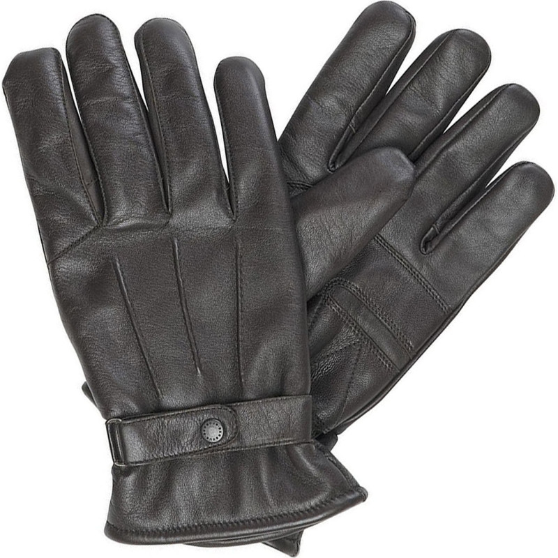 Burnished Thinsulate Leather Gloves - Men's