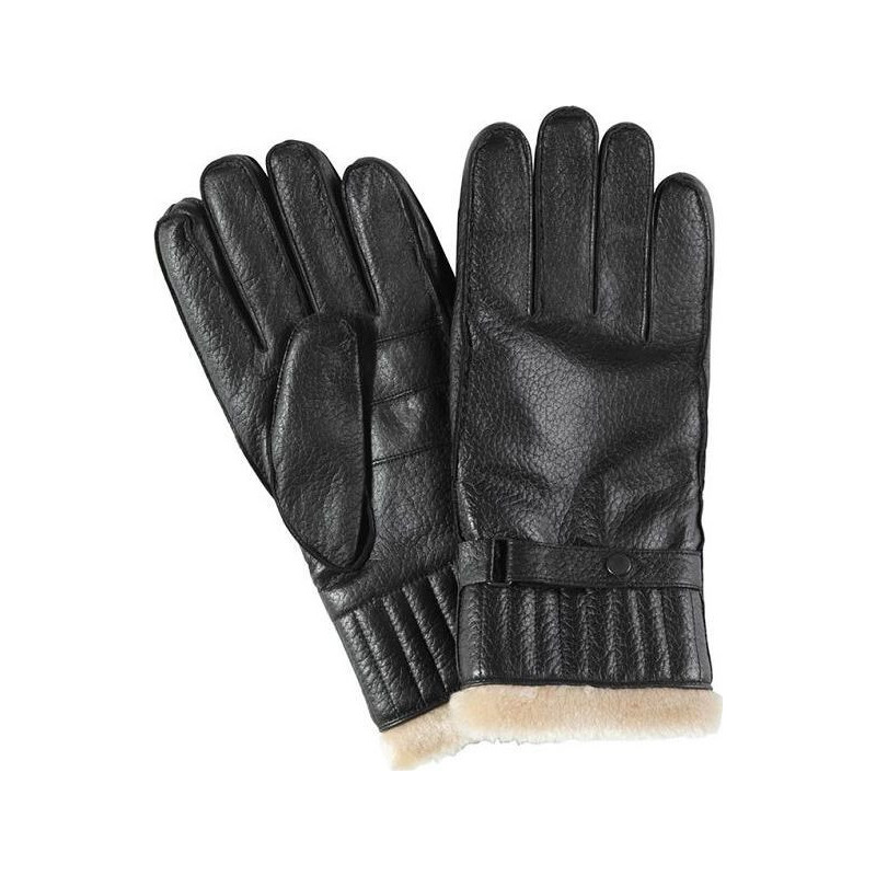 Barbour Gants utilitaire en cuir - Homme