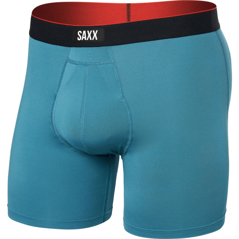 SAXX Caleçon boxeur avec braguette Multi-Sport Mesh Performance 6" - Homme