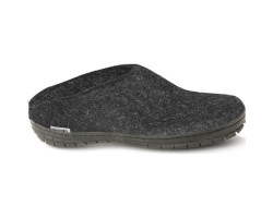 Slippers with rubber sole - Unisex