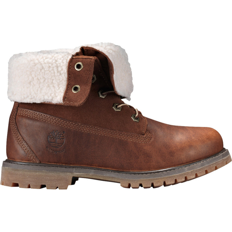 Timberland Bottes mi-hautes en molleton Teddy Authentic - Femme