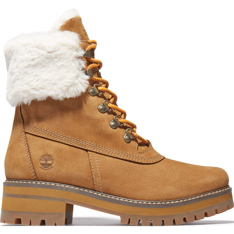 Timberland Bottes imperméables en fausse fourrure 6 pouces Courmayeur Valley - Femme