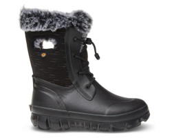 Arcata II Cozy Plaid Winter Boots - Kids