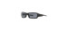 Fives Squared Sunglasses - Polished Black - Gray Lenses